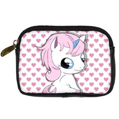 Baby Unicorn Digital Camera Cases by Valentinaart