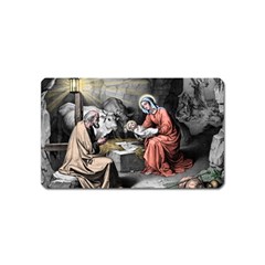 The Birth Of Christ Magnet (name Card) by Valentinaart