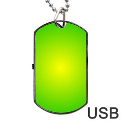 Pattern Dog Tag Usb Flash (two Sides) by gasi