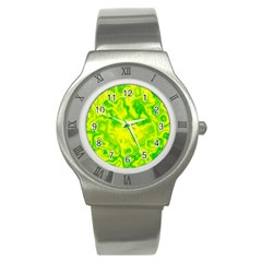 Pattern Stainless Steel Watch by gasi