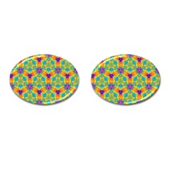 Pattern Cufflinks (oval) by gasi