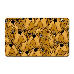 Bulldogge Magnet (rectangular) by gasi