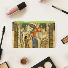 Egyptian Man Sun God Ra Amun Cosmetic Bag (xs) by Celenk