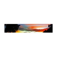 Sunset Mountain Indonesia Adventure Flano Scarf (mini) by Celenk