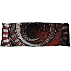 The Thousand And One Rings Of The Fractal Circus Body Pillow Case Dakimakura (two Sides) by jayaprime