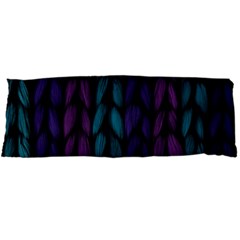 Background Weave Plait Blue Purple Body Pillow Case Dakimakura (two Sides) by Celenk