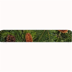 Branch Christmas Cone Evergreen Small Bar Mats by Celenk