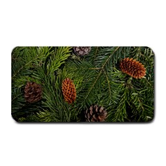 Branch Christmas Cone Evergreen Medium Bar Mats by Celenk