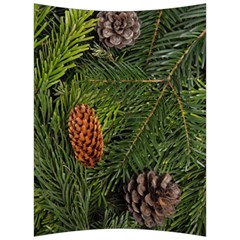 Branch Christmas Cone Evergreen Back Support Cushion by Celenk