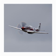 P-51 Mustang Flying Medium Glasses Cloth (2-side) by Ucco