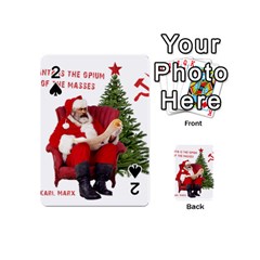 Karl Marx Santa  Playing Cards 54 (mini)  by Valentinaart