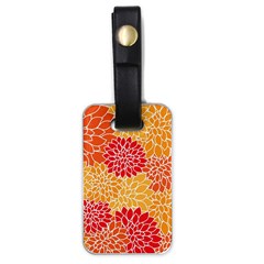 Abstract Art Background Colorful Luggage Tags (one Side)  by Celenk