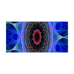 Cosmic Flower Kaleidoscope Art Yoga Headband by Celenk