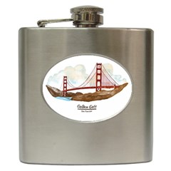 San Francisco Golden Gate Bridge Hip Flask (6 Oz)