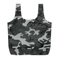 Camouflage Pattern Disguise Army Full Print Recycle Bags (l)  by Celenk