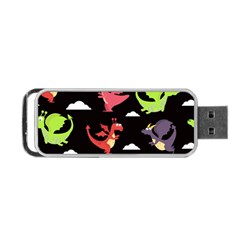 Cute Flying Dragons Portable Usb Flash (two Sides) by Bigfootshirtshop