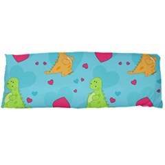 Dinosaur Love Pattern Body Pillow Case Dakimakura (two Sides) by Bigfootshirtshop