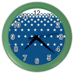 Patriot Color Wall Clocks by jumpercat