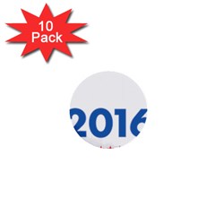 Wtf? 2016 1  Mini Buttons (10 Pack)  by dreiser