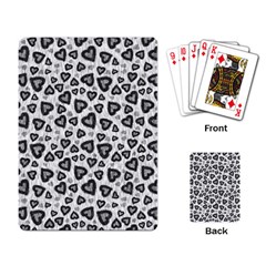 Leopard Heart 02 Playing Card by jumpercat