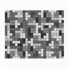 Tetris Camouflage Urban Small Glasses Cloth (2-side) by jumpercat