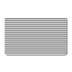 Basic Horizontal Stripes Magnet (rectangular) by jumpercat