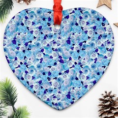 Gardenia Cold Ornament (heart) by jumpercat