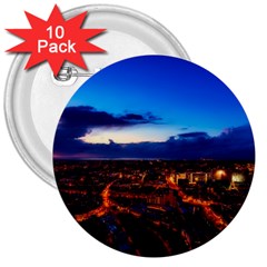 The Hague Netherlands City Urban 3  Buttons (10 Pack)  by BangZart