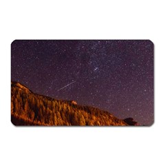 Italy Cabin Stars Milky Way Night Magnet (rectangular)