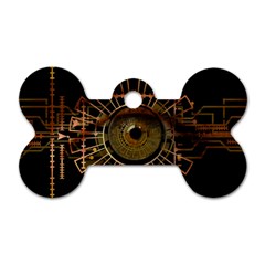 Eye Technology Dog Tag Bone (two Sides) by BangZart