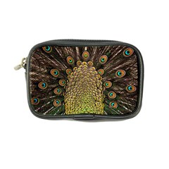 Peacock Feathers Wheel Plumage Coin Purse by BangZart