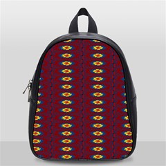 Geometric Pattern School Bag (small) by linceazul