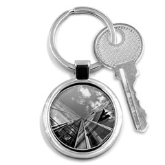 Architecture Skyscraper Key Chains (round)  by BangZart