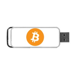 I Accept Bitcoin Portable Usb Flash (one Side) by Valentinaart