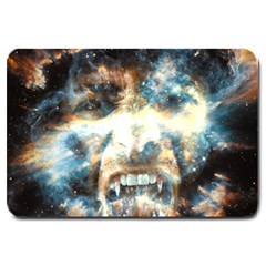 Universe Vampire Star Outer Space Large Doormat  by BangZart