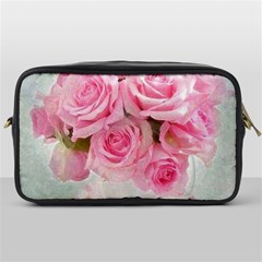 Pink Roses Toiletries Bags by NouveauDesign