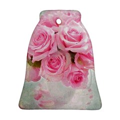 Pink Roses Bell Ornament (two Sides) by NouveauDesign