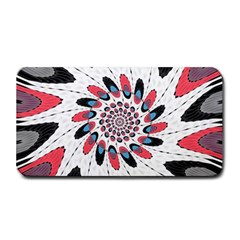 High Contrast Twirl Medium Bar Mats by linceazul