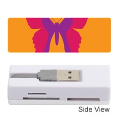 Butterfly Wings Insect Nature Memory Card Reader (stick)  by Celenk