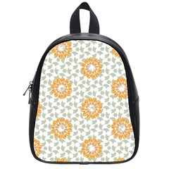 Stamping Pattern Fashion Background School Bag (small) by Celenk