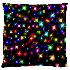 Fireworks Rocket New Year S Day Large Flano Cushion Case (one Side) by Celenk