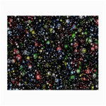 Universe Star Planet All Colorful Small Glasses Cloth (2-Side) Back