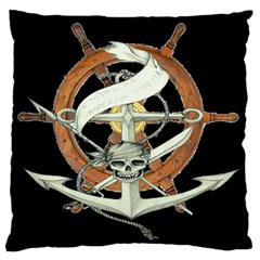 Anchor Seaman Sailor Maritime Ship Standard Flano Cushion Case (two Sides) by Celenk