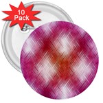 Background Texture Pattern 3d 3  Buttons (10 pack)  Front