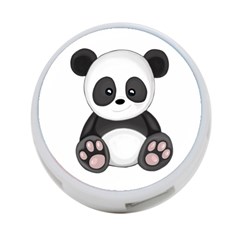 Cute Panda 4-port Usb Hub (two Sides)  by Valentinaart