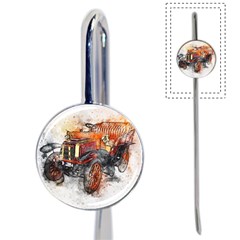 Car Old Car Art Abstract Book Mark by Celenk