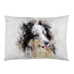 Dog Shetland Pet Art Abstract Pillow Case