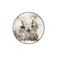 Bird Owl Animal Art Abstract Hat Clip Ball Marker by Celenk