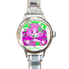 Fujoshi Round Italian Charm Watch by psychodeliciashop