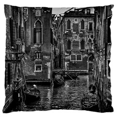 Venice Italy Gondola Boat Canal Large Flano Cushion Case (one Side) by Celenk